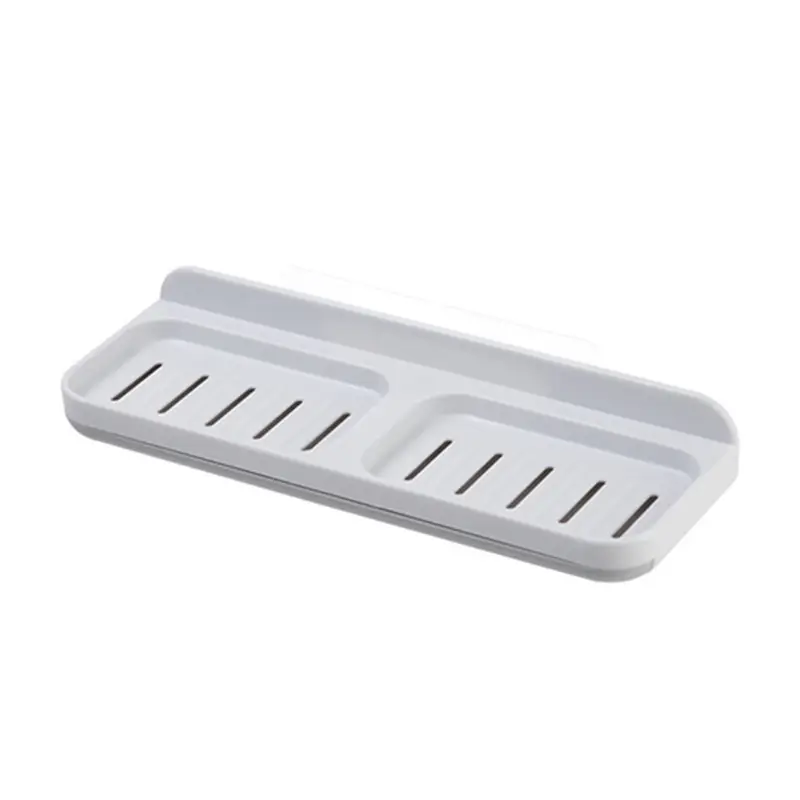 Double Layer Wall Soap Rack with Punch-Free Design - Image 7