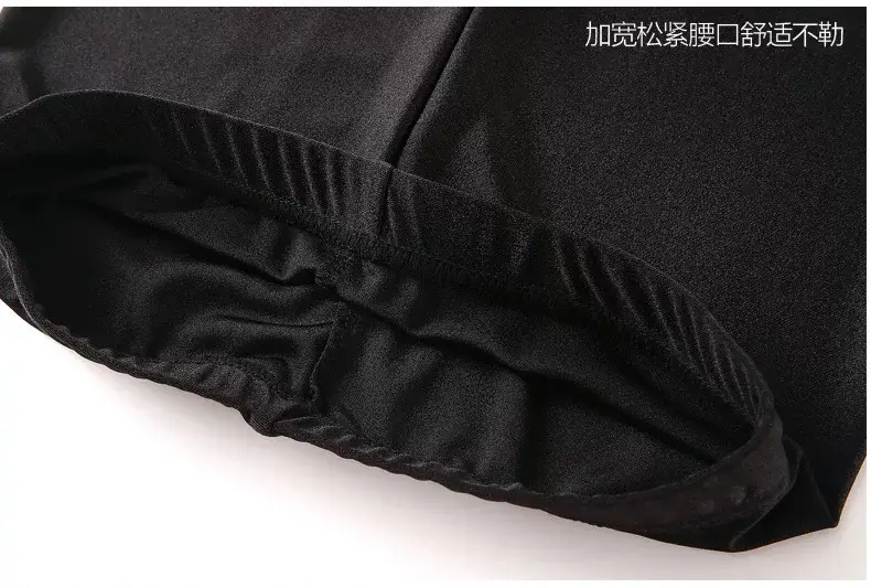 Women's High Waist Super Elastic Pants Large Size Gloss — feature 20