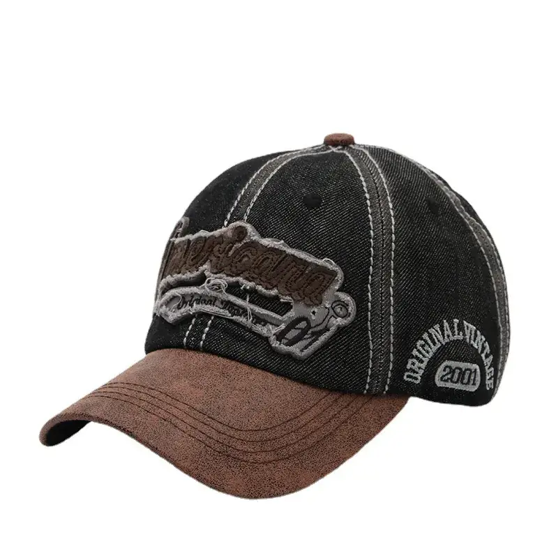 Men Distressed Korean Style Cowboy Hat Vintage 2009 - Image 9