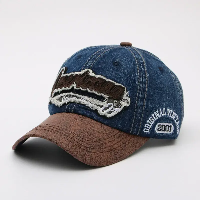 Men Distressed Korean Style Cowboy Hat Vintage 2009 - Image 3