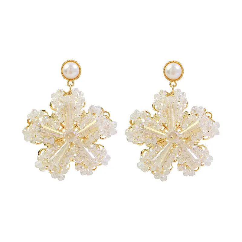 2025 Luxury Crystal Flower Earrings for Women - Image 5