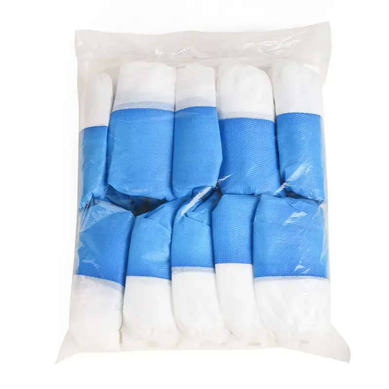 Blue Non-Woven Foot Covers for Shoes - Image 6