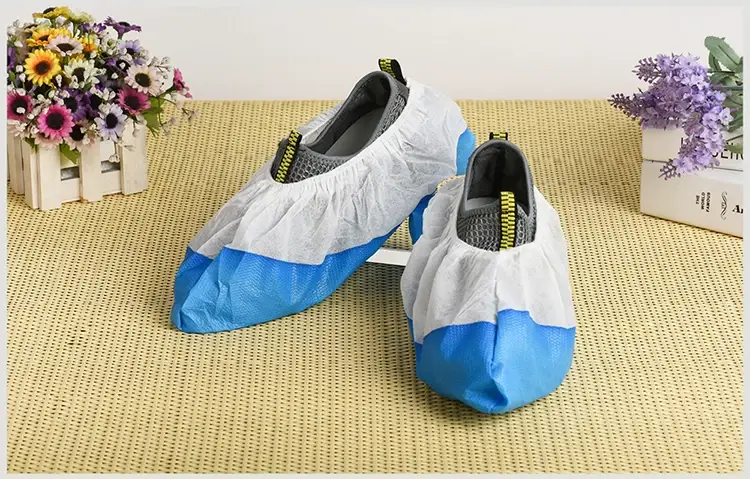 Blue Non-Woven Foot Covers for Shoes — feature 8