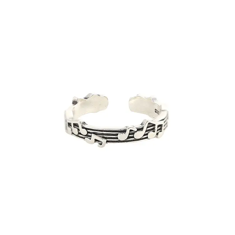 Vintage Silver Adjustable Ring for Women - Image 6