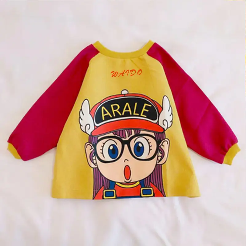 Children's Bear Print Long Sleeve Sweater Brown Black - Image 5
