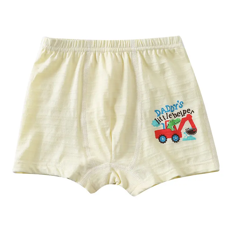 Children's Cotton Boxers 4 Pack 100 Cotton - Image 5