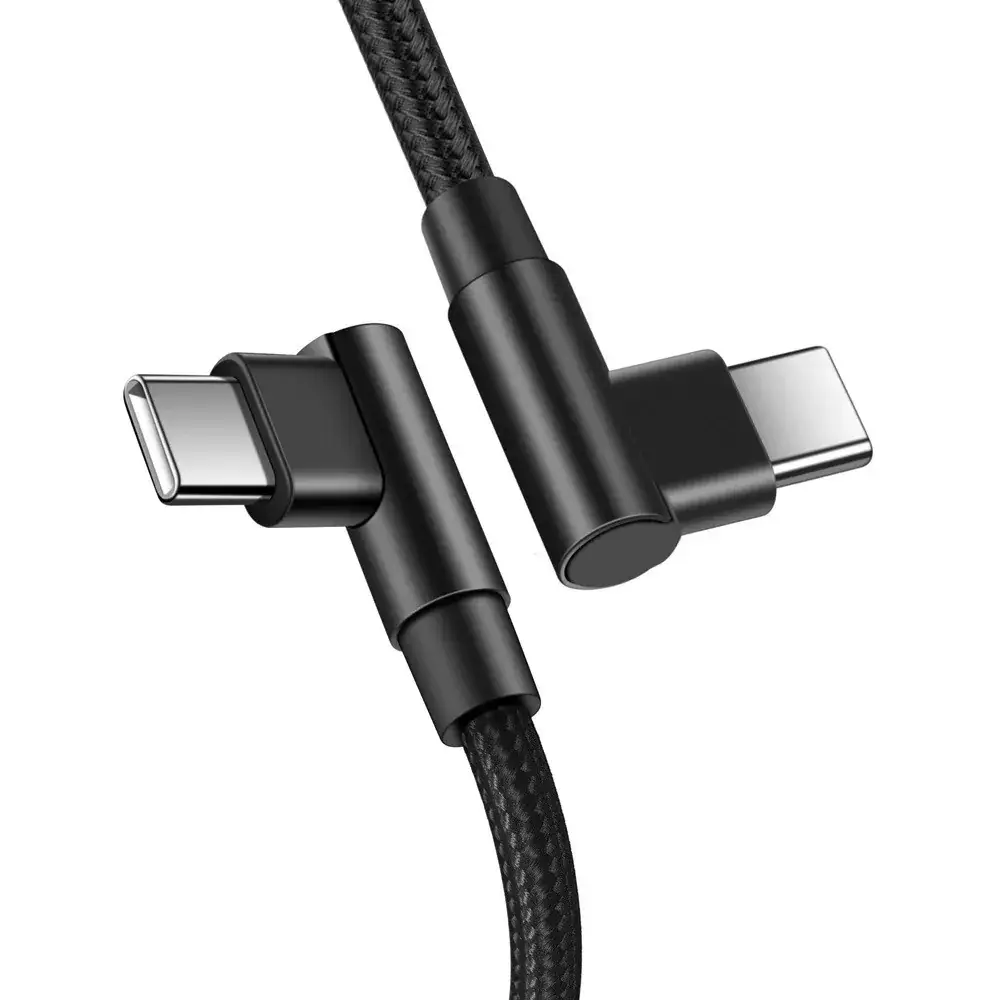 Type-C to Type-C Data Cable 60W PD Fast Charging Black - Image 6