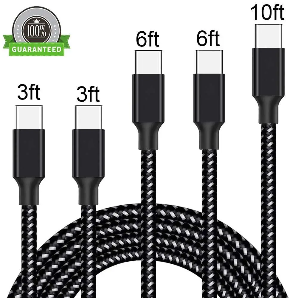 Type-C to Type-C Data Cable 60W PD Fast Charging Black — feature 26