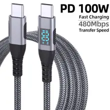 Type-C to Type-C Data Cable 60W PD Fast Charging Black — feature 3