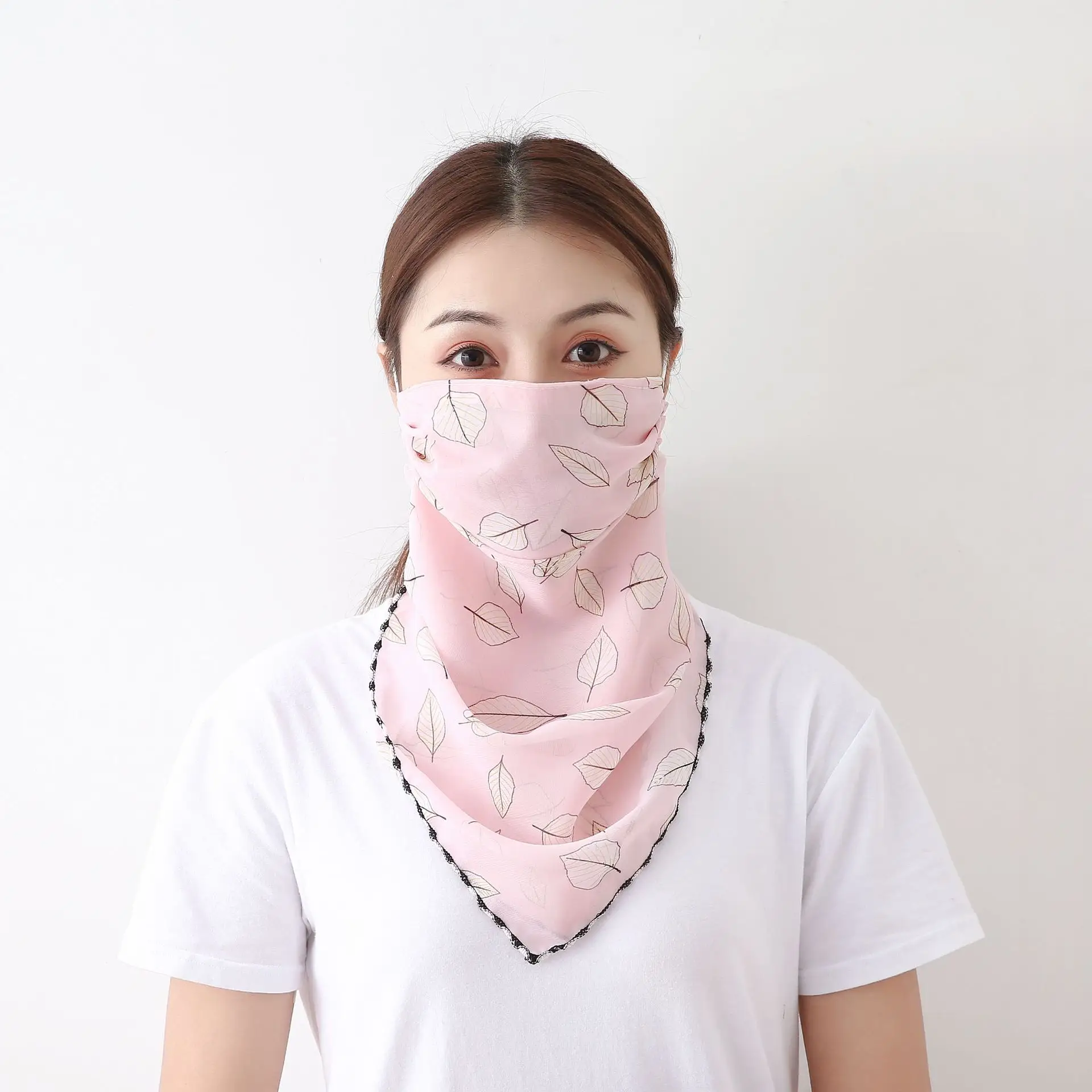 Women's Chiffon Anti-UV Neck Mask Sunscreen Scarf - Image 2