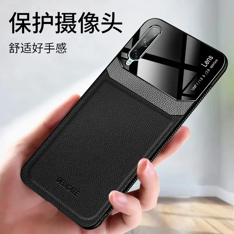 Samsung S25 Leather Camera Case Black with High-End 360° View - Image 6
