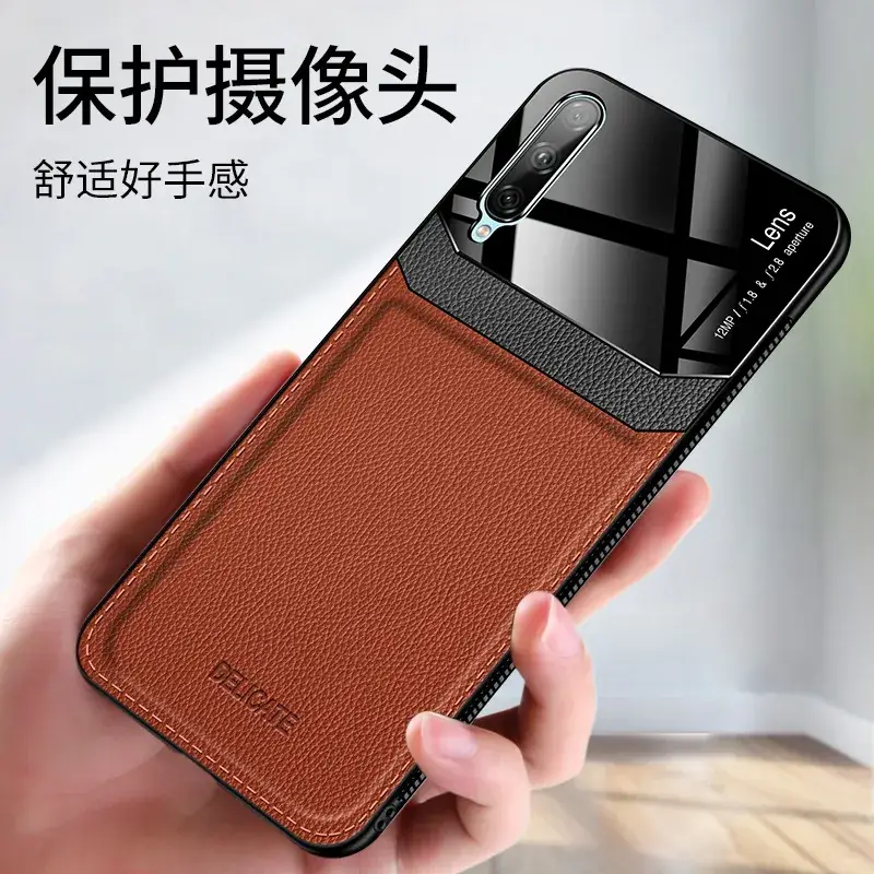 Samsung S25 Leather Camera Case Black with High-End 360° View - Image 7
