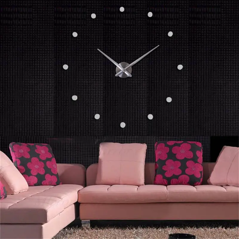 3D Acrylic Wall Clock Silent Decorative Home Decor - Image 10