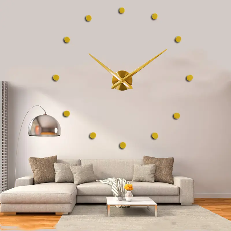 3D Acrylic Wall Clock Silent Decorative Home Decor - Image 11