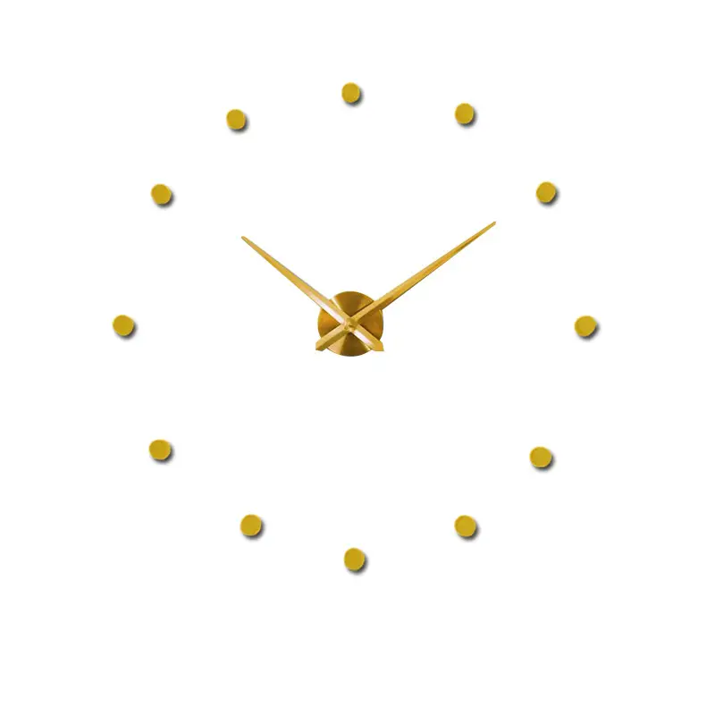 3D Acrylic Wall Clock Silent Decorative Home Decor - Image 3