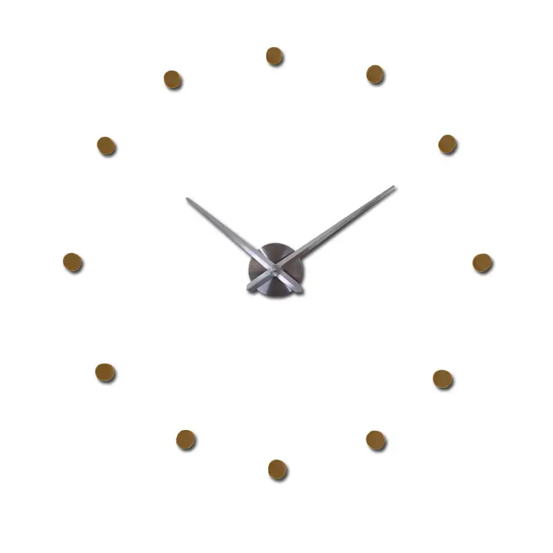 3D Acrylic Wall Clock Silent Decorative Home Decor - Image 5