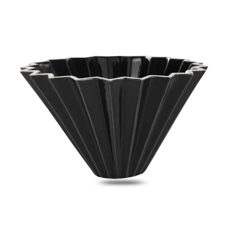 Green Ceramic Origami Filter Cup for 60oz Coffee - Image 2