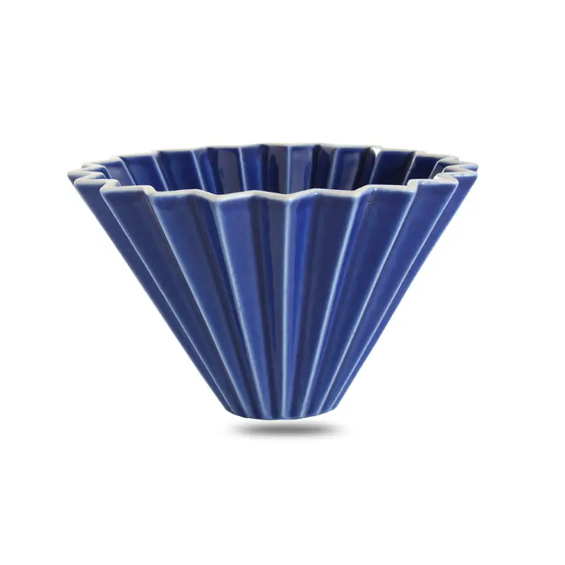 Green Ceramic Origami Filter Cup for 60oz Coffee - Image 7