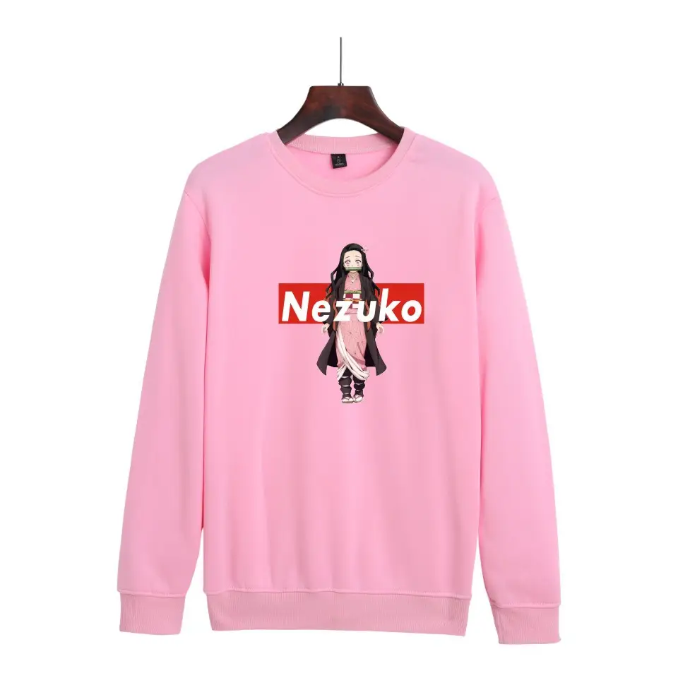 Tanru Ghost Print Sweatshirt Grey for Men Women
