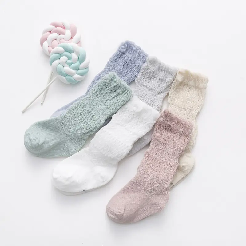 2025 Spring Baby Mesh Knee Socks Ultra-Thin Mid-Length - Image 10