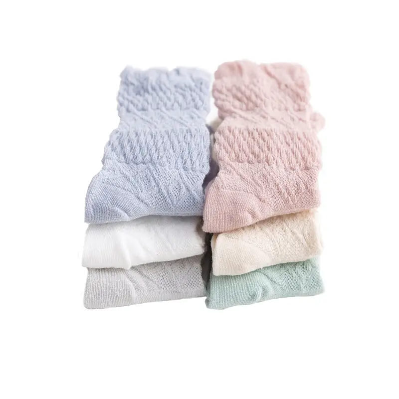 2025 Spring Baby Mesh Knee Socks Ultra-Thin Mid-Length - Image 11