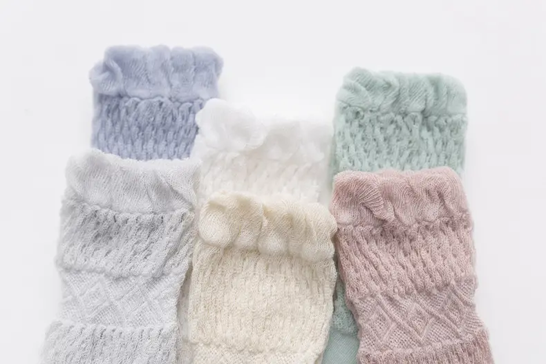 2025 Spring Baby Mesh Knee Socks Ultra-Thin Mid-Length — feature 18