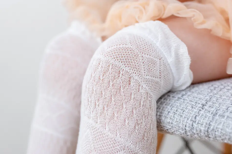 2025 Spring Baby Mesh Knee Socks Ultra-Thin Mid-Length — feature 7