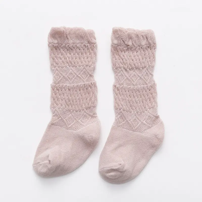 2025 Spring Baby Mesh Knee Socks Ultra-Thin Mid-Length - Image 5