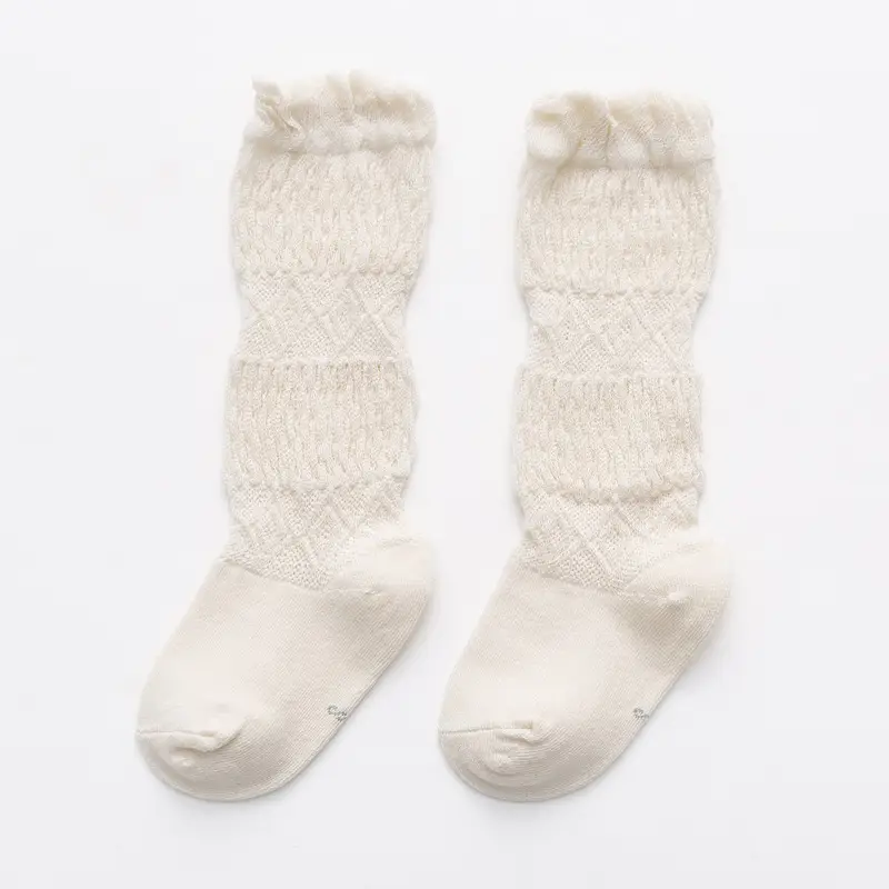 2025 Spring Baby Mesh Knee Socks Ultra-Thin Mid-Length - Image 6
