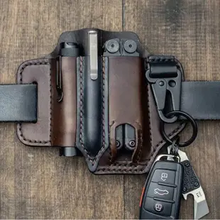 Portable PU Leather Waist Phone Bag with Tool Storage — feature 5