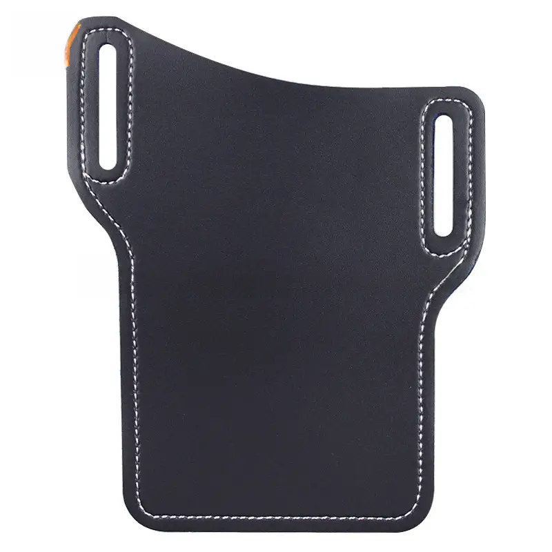 Portable PU Leather Waist Phone Bag with Tool Storage