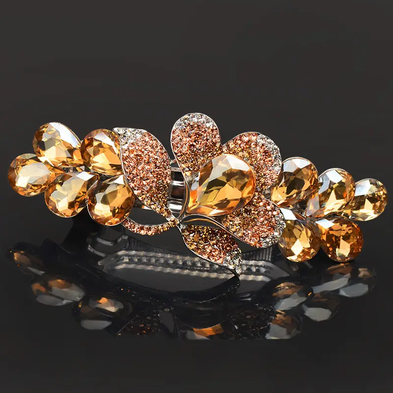 Flower Rhinestone Hairpin for Women 2024 New South Korea - Image 3
