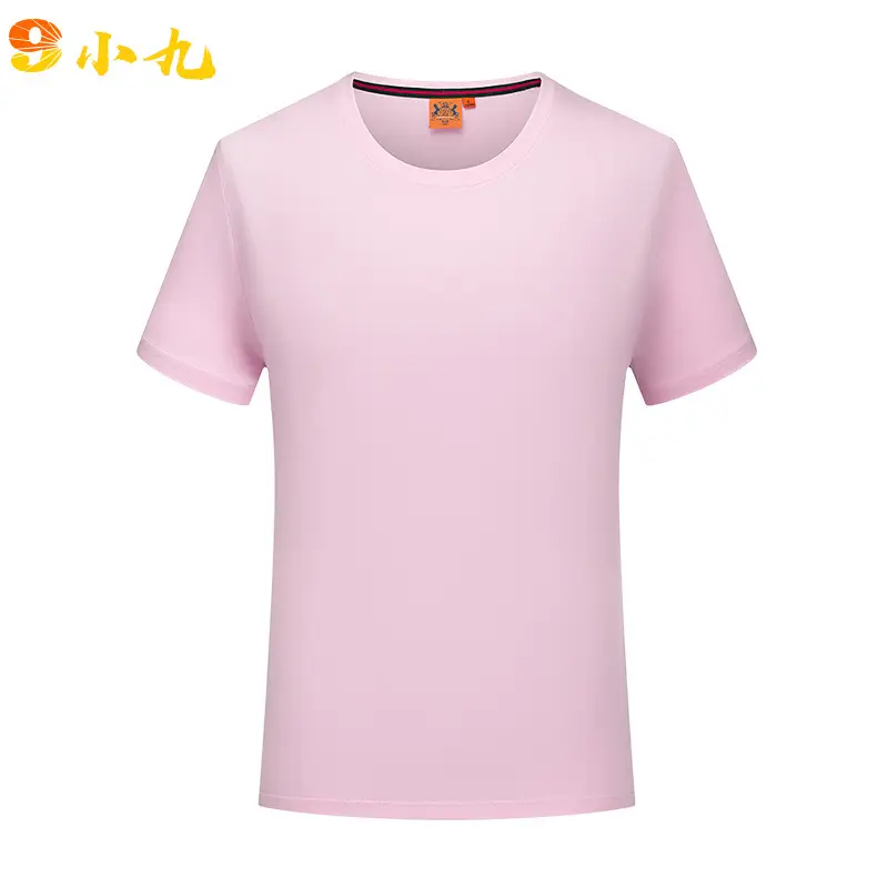 Men Grey Round Neck T-Shirt Short Sleeve - Image 10