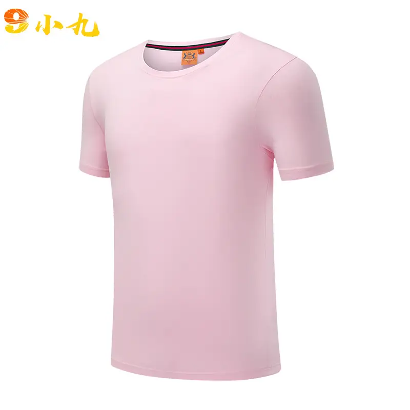 Men Grey Round Neck T-Shirt Short Sleeve - Image 12