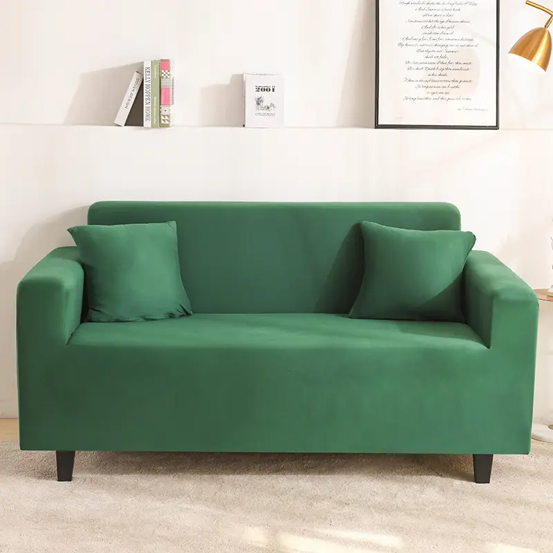 Branbird Silk Sofa Cover All-In-One Solid Color 3-Seater - Image 12