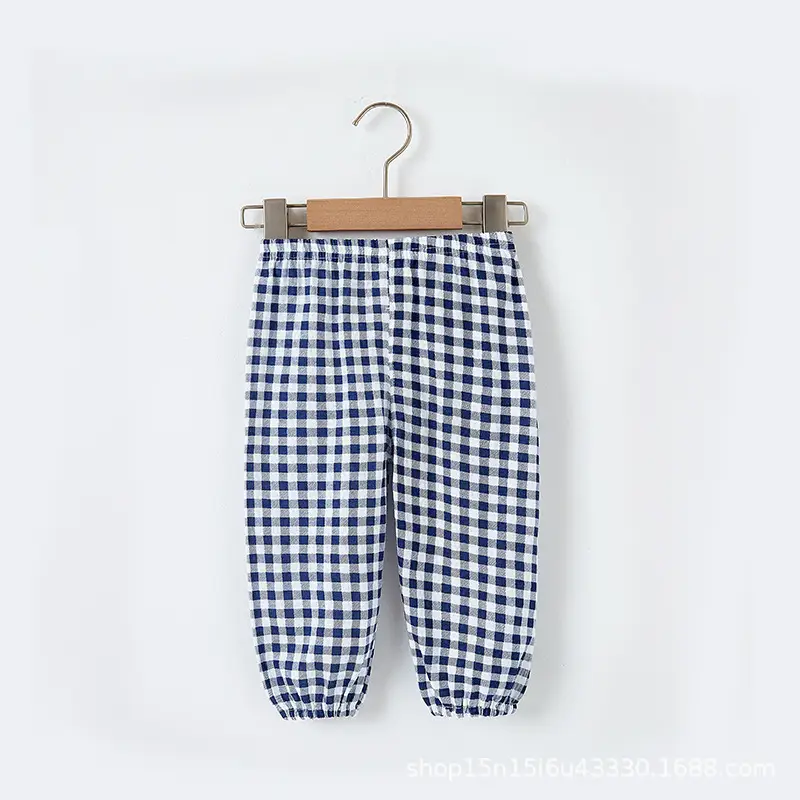 Girls Anti-Mosquito Cotton Pants Summer Loose Casual - Image 20