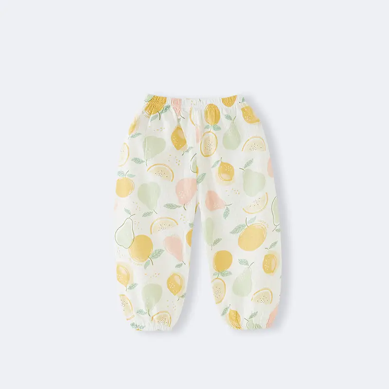 Girls Anti-Mosquito Cotton Pants Summer Loose Casual - Image 27