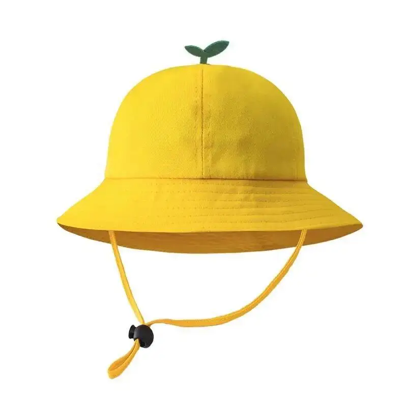 Yellow Fish Hat Sunscreen Hat for Kids - Image 3
