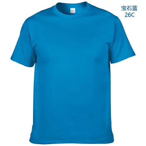 Men Cotton Yellow Round Neck T-Shirt 32C - Image 20