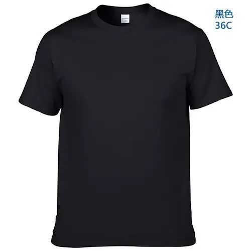 Men Cotton Yellow Round Neck T-Shirt 32C - Image 5