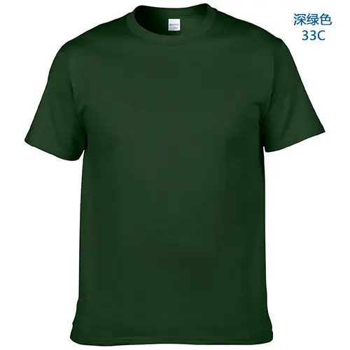 Men Cotton Yellow Round Neck T-Shirt 32C - Image 9