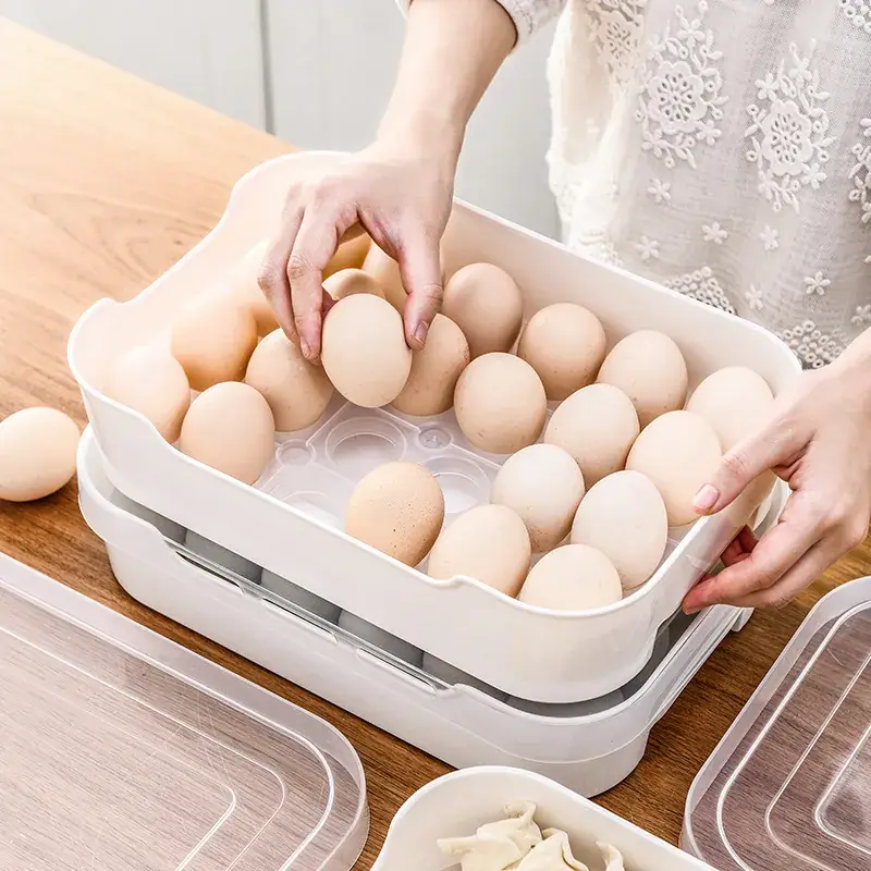 Multi-layer Egg Storage Box for Refrigerator