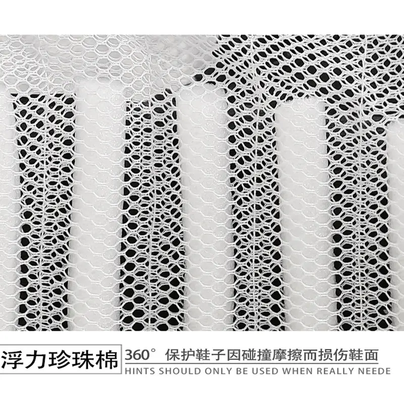 Factory Direct Polyester Mesh Laundry Bag Blue Zipper - Image 4
