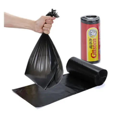 Black Large Garbage Bag Wholesale Thickened Plus Size Disposable Plastic Bag - Image 2