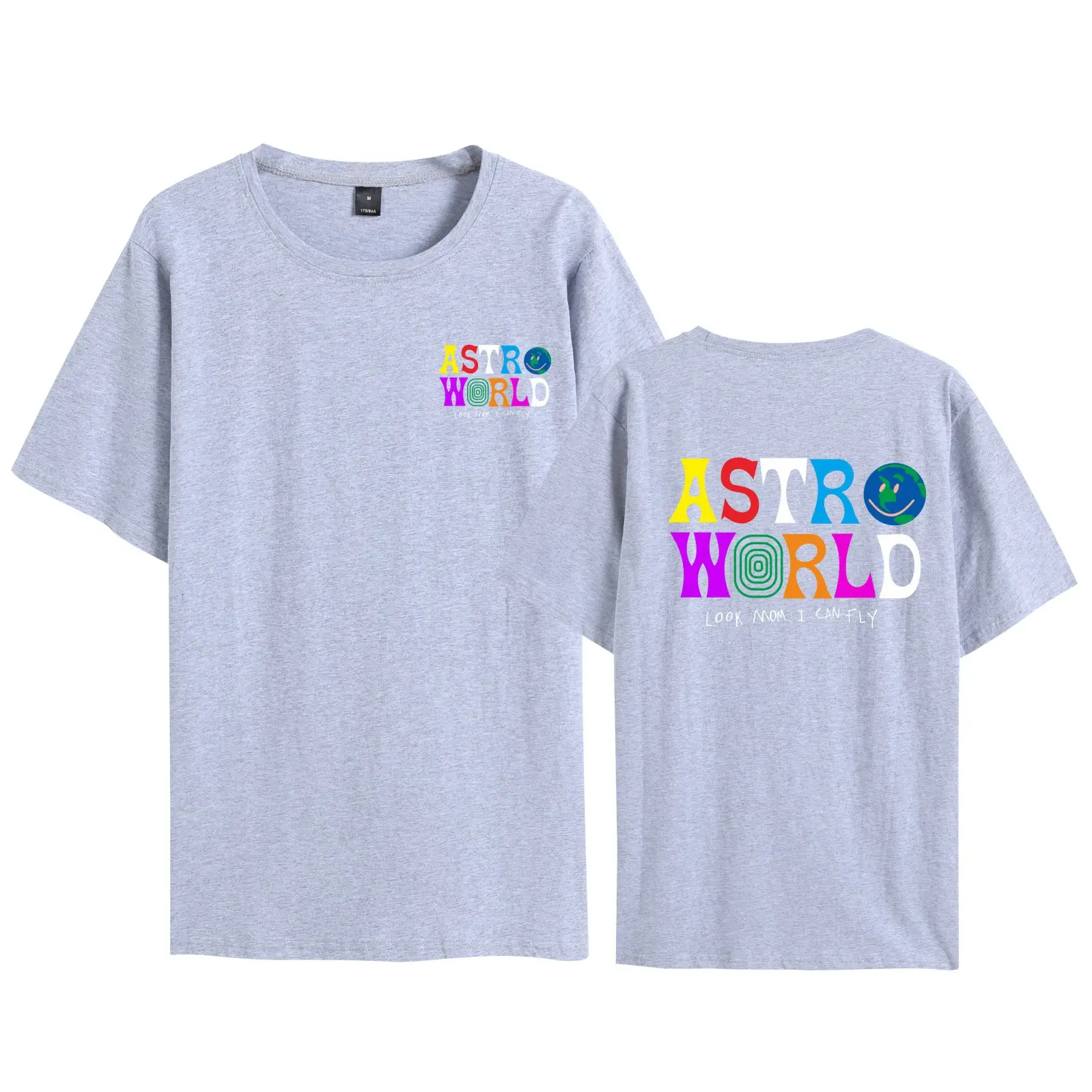 Men Black T-Shirt Ast Personality Printed Set - Image 17