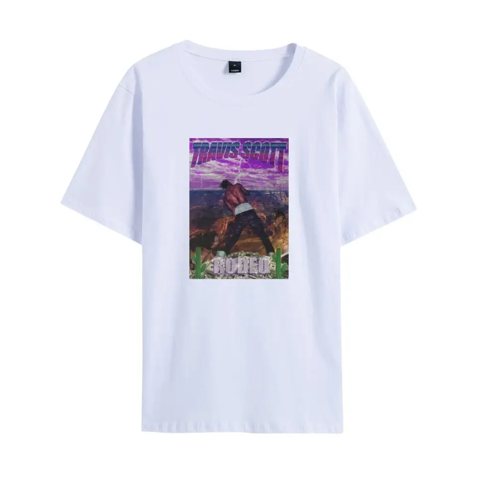 Men Black T-Shirt Ast Personality Printed Set - Image 2