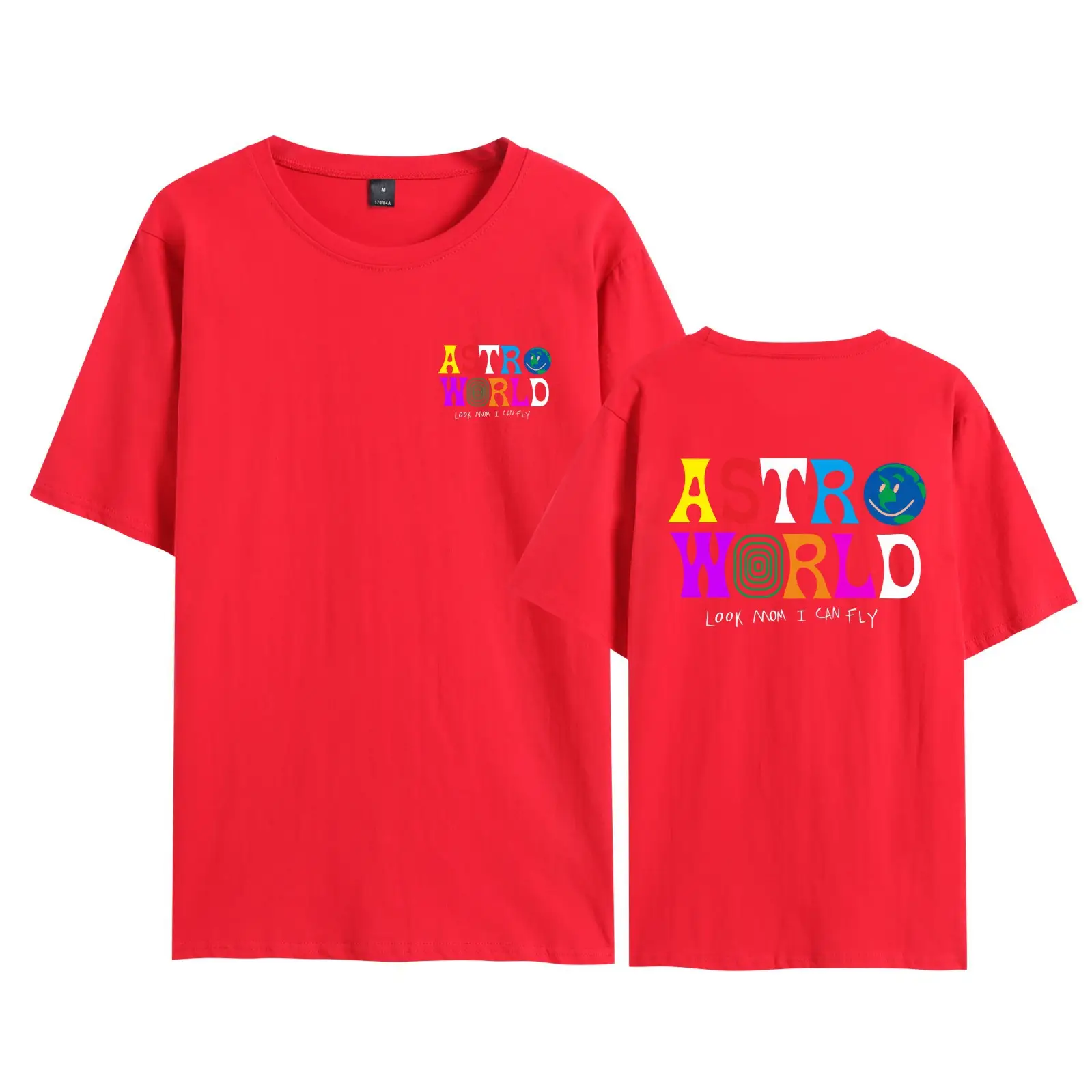 Men Black T-Shirt Ast Personality Printed Set - Image 20