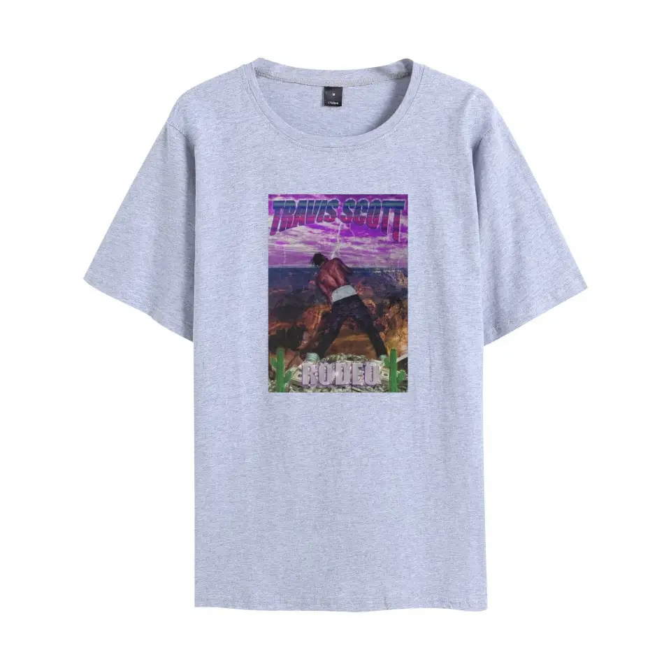Men Black T-Shirt Ast Personality Printed Set - Image 3