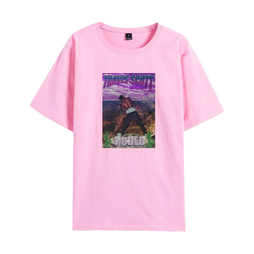 Men Black T-Shirt Ast Personality Printed Set - Image 5