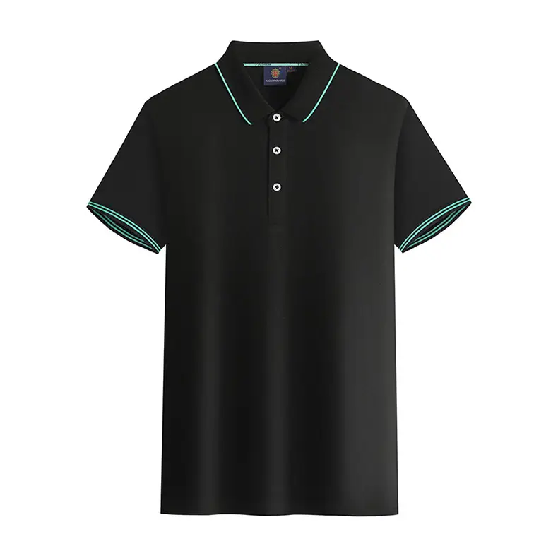 Orange Polo Shirt with Embroidered Sleeves - Image 5
